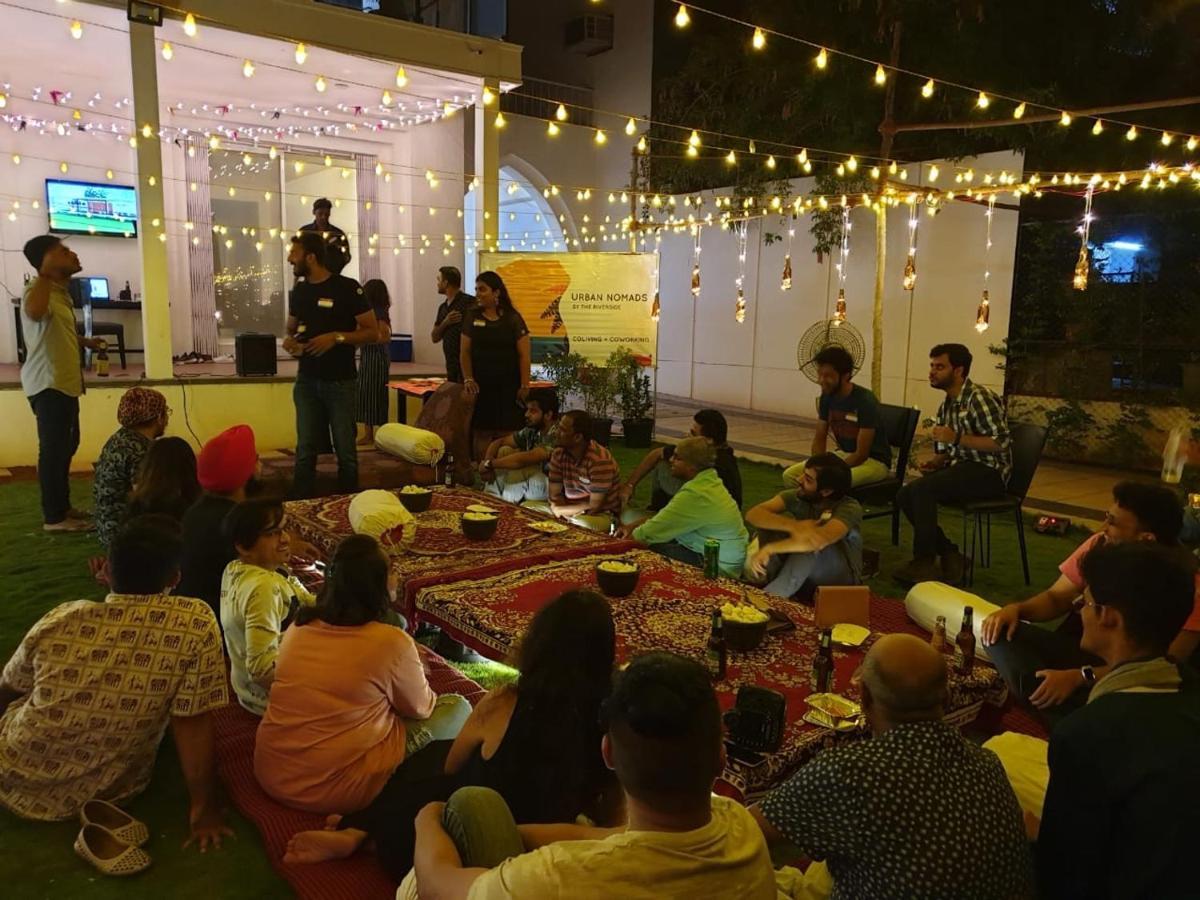 Urban Nomads Pune Riverside Colive Cowork Vandrehjem Eksteriør billede